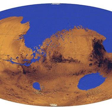 Jak Mars mógł wyglądać ok. 3,5 miliarda lat temu