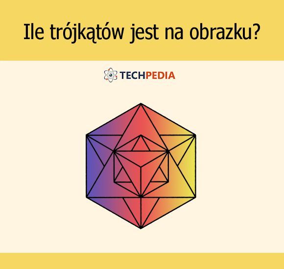 Ile trójkątów jest na obrazku?