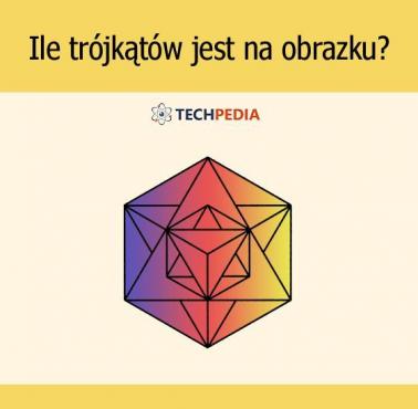 Ile trójkątów jest na obrazku?