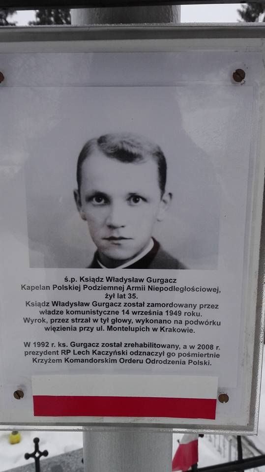 Stracony przez komunistów w 1949 roku ks. Władysław Gurgacz