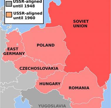 Państwa okupowane i kontrolowane przez ZSRR w XX wieku