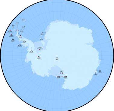 Kody ICAO (Organizacja Międzynarodowego Lotnictwa Cywilnego) portów lotniczych na Antarktyce