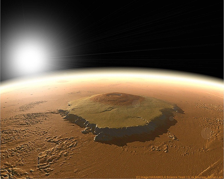 Olympus Mons (łac. Góra Olimp) – najwyższa znana góra w Układzie Słonecznym, położona na Marsie