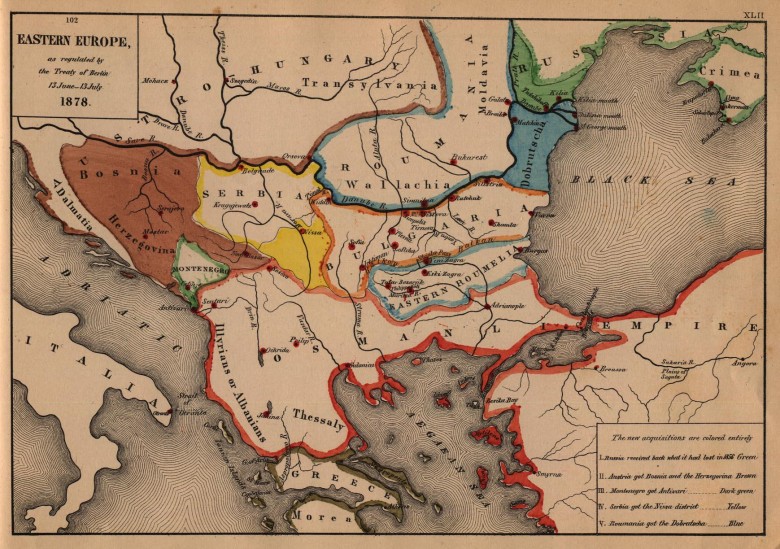 Bałkany po kongresie berlińskim w 1878 roku