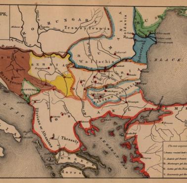 Bałkany po kongresie berlińskim w 1878 roku