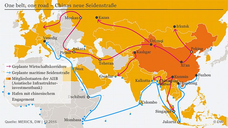 Nowy Jedwabny Szlak przez Iran