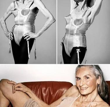 85 letnia modelka