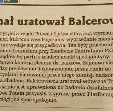 Prof.Leszek Balcerowicz i Fundacja CASE