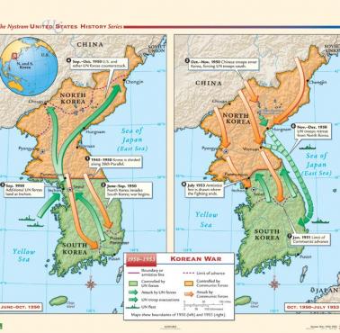 Wojna koreańska, 1950-1953