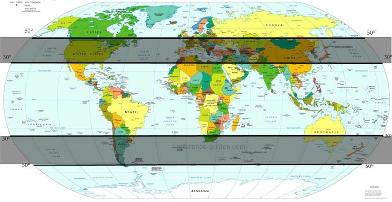 Region świata między 30-50 stopniami szerokości geograficznej, w których robi się wino