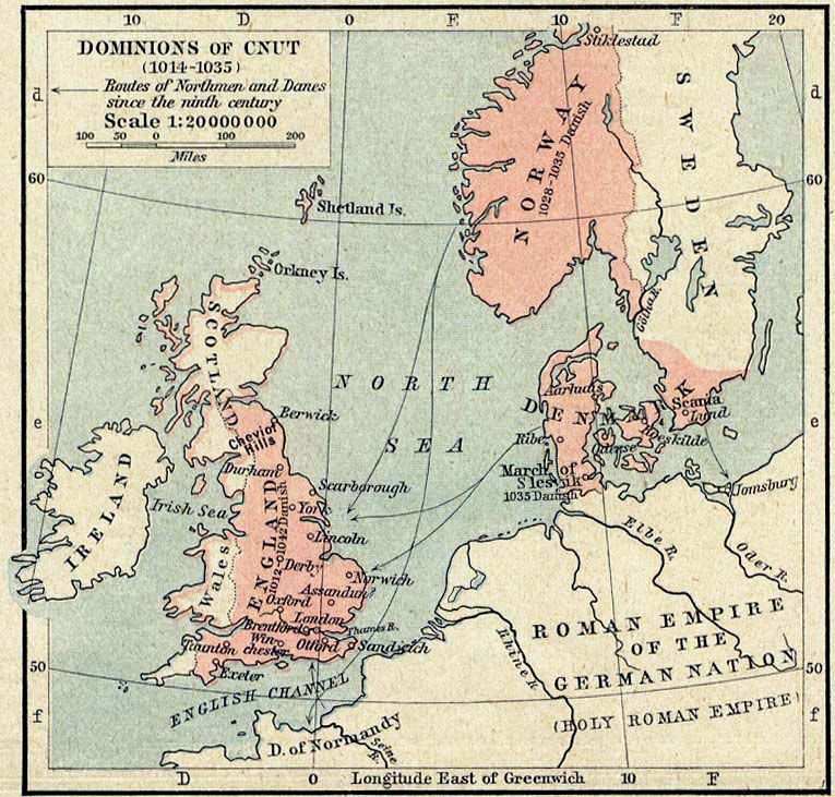 Imperium Knuta Wielkiego 1016–1035