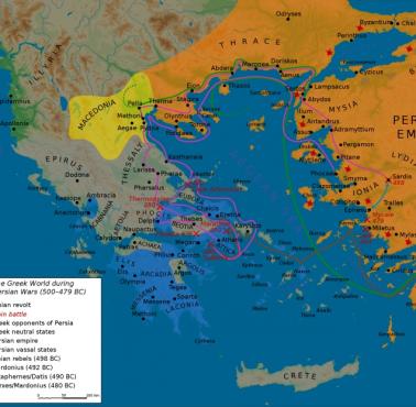 Wojna Grecji z Persją 500 - 479 pne.