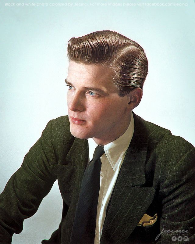 Młody Roger Moore, 1950