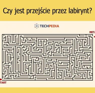 Czy jest przejście przez labirynt?