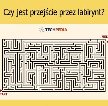 Czy jest przejście przez labirynt?