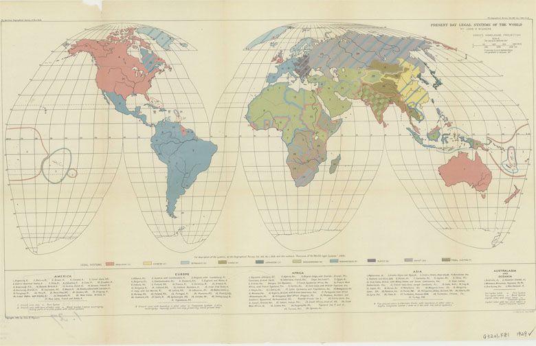 Systemy prawne świata (1929)