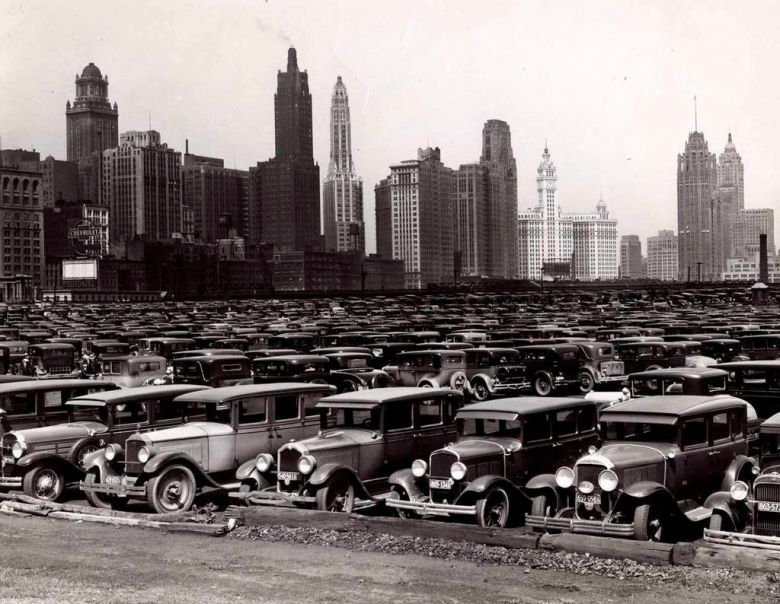 Grant Park w Chicago, 1934