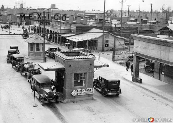 Granica meksykańsko - amerykańska w 1929 roku