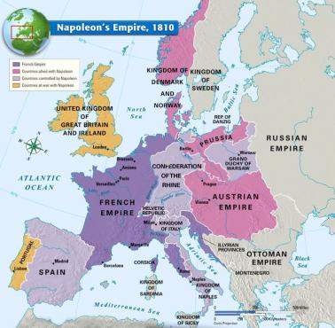 Imperium francuskie w czasach napoleońskich, 1810