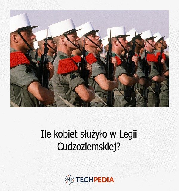 Ile kobiet służyło w Legii Cudzoziemskiej?