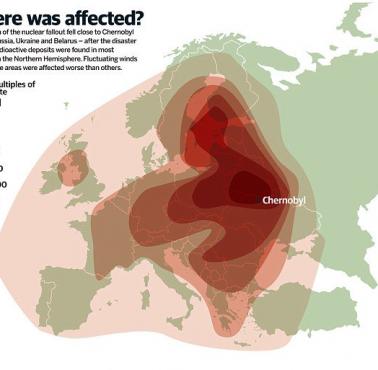 Skażenie wywołane katastrofą w Czarnobylu