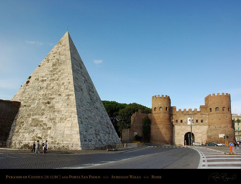 Piramida Cestiusza – monumentalny grobowiec znajdujący się w Rzymie, przy prowadzącej do portu w Ostii Via Ostiensis.