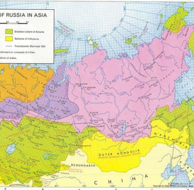 Ekspansja Moskwy (Rosji) w Azji od 1533 roku