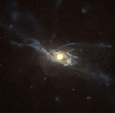 W ciągu 4 miliardów lat nasza Droga Mleczna i galaktyka Andromedy zderzą się, tak to może wyglądać (animacja)