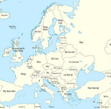 Wietnamskie nazwy krajów Europy