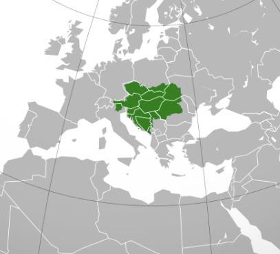 Austro-Węgry 1867-1918 z uwzględnieniem dzisiejszych granic