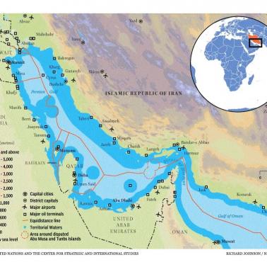 Kraje Zatoki Perskiej, spory i roszczenia