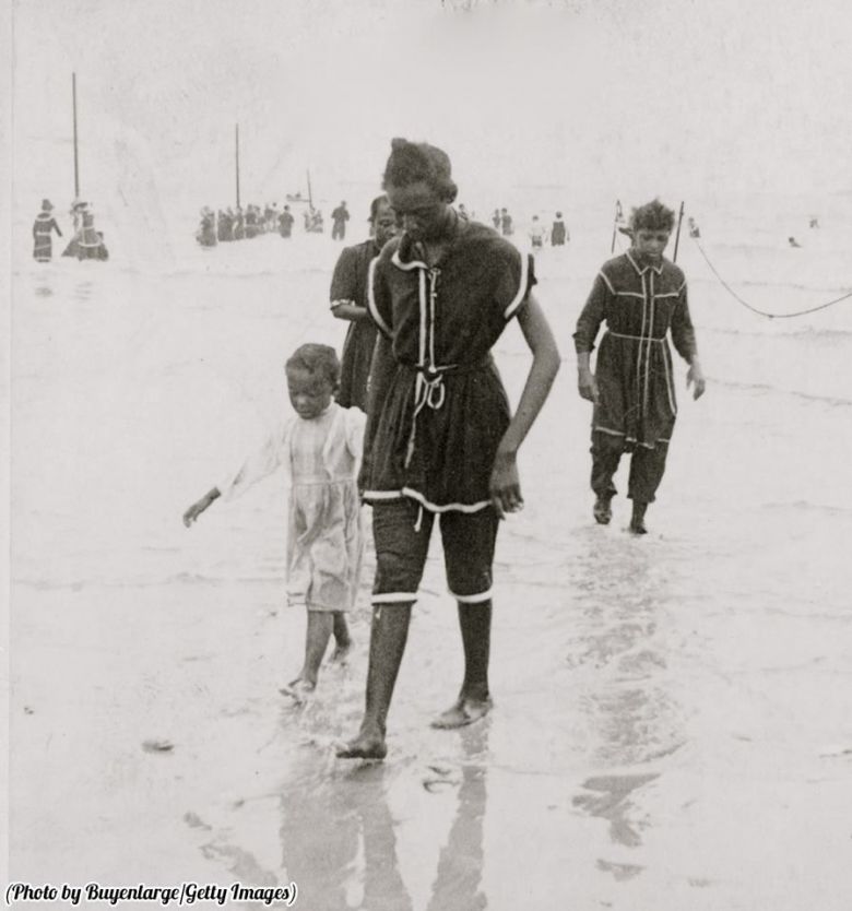 Plaża Coney Island (Nowy Jork) w 1896 roku