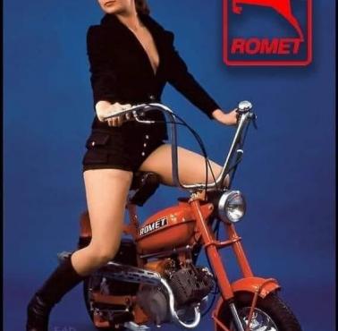 Reklama motorynki Romet