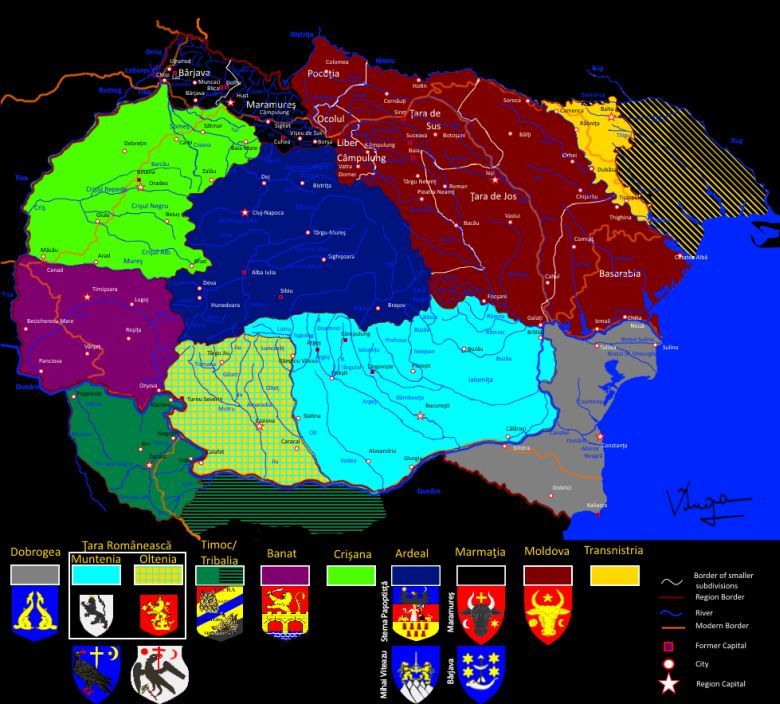 Etnograficzne i geograficzne regiony Rumunii