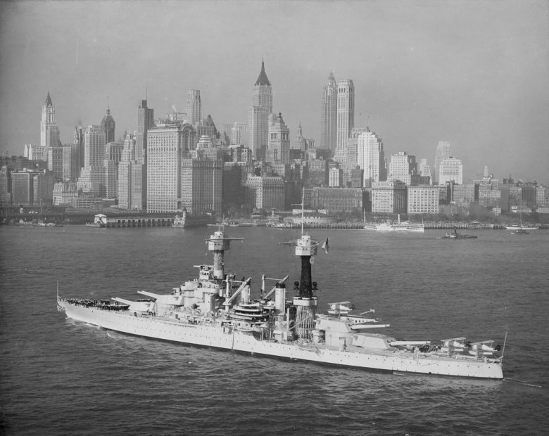 USS Colorado wizytuje Nowy Jork, 1932