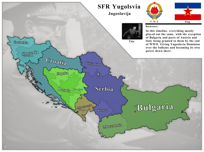 Wielka Jugosławia w planach Josip Broz Tito
