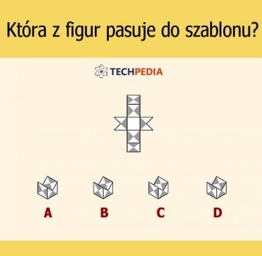 Która z figur pasuje do szablonu?