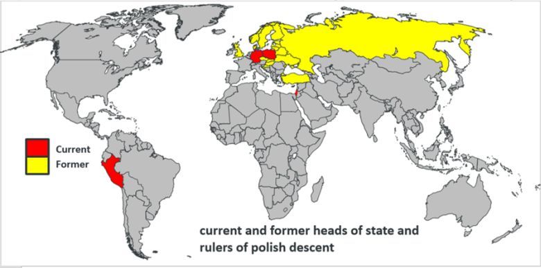 Obecni i byli szefowie państw, którzy mają polskie pochodzenie