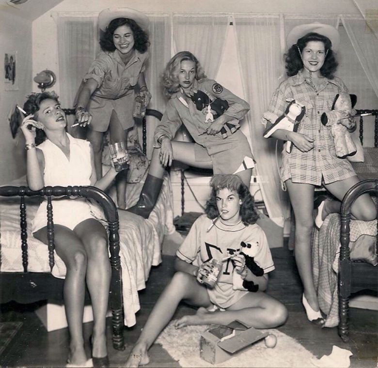 Sorority Sisters (Tri-Deltas), University of Texas, 1944