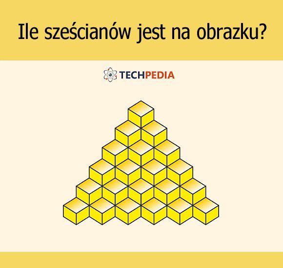 Ile sześcianów jest na obrazku?