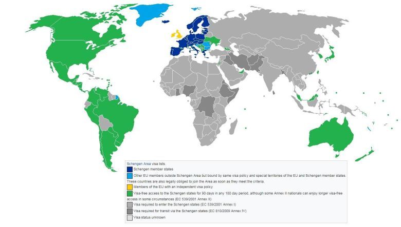 Polityka wizowa strefy Schengen