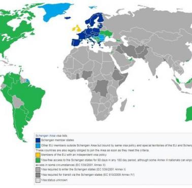 Polityka wizowa strefy Schengen