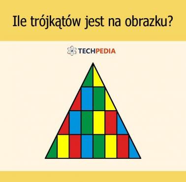 Ile trójkątów jest na obrazku?