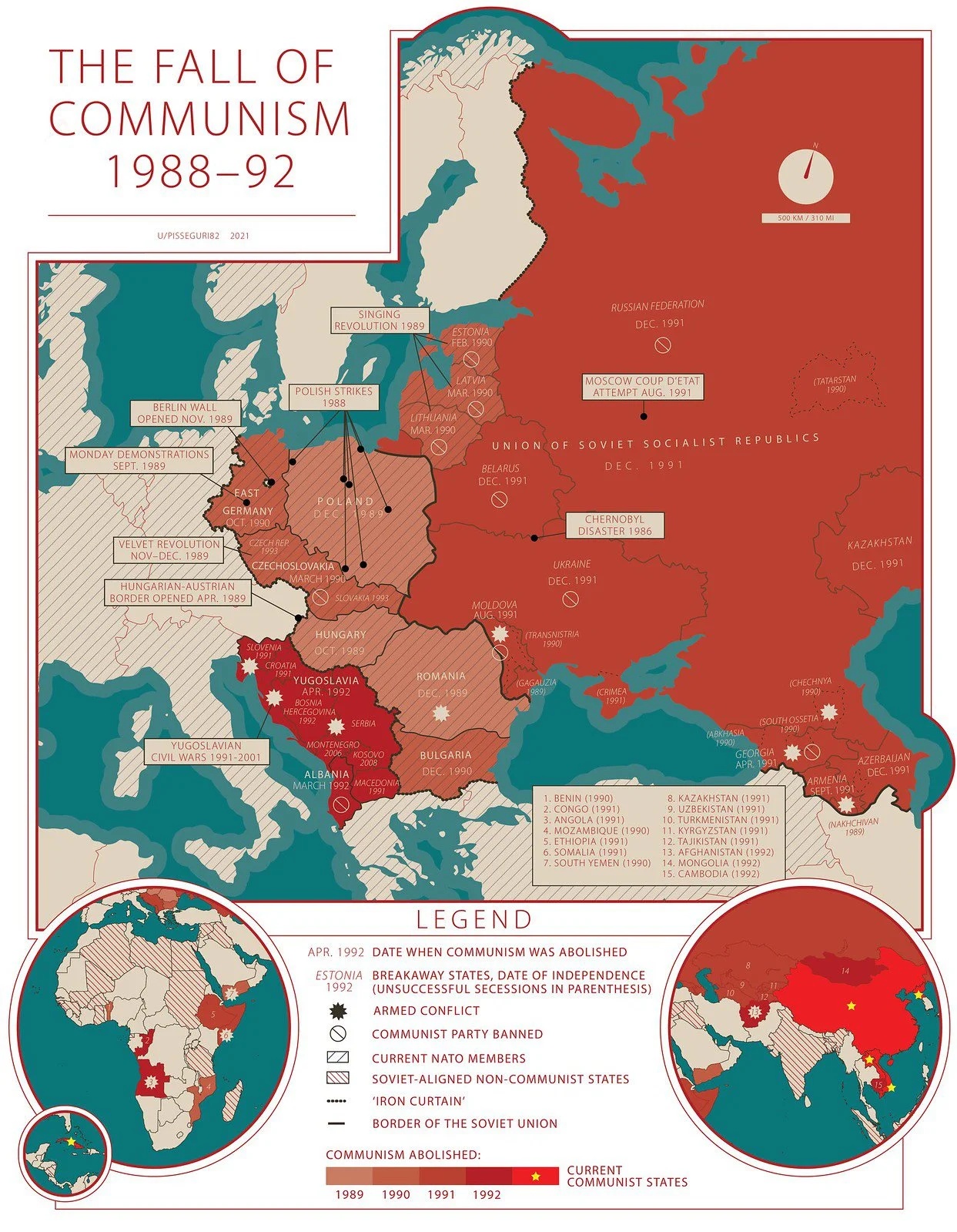 Upadek bloku sowieckiego w Europie w latach 1988-1992