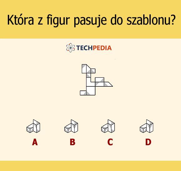 Która z figur pasuje do szablonu?