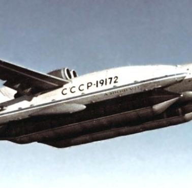 Latająca amfibia pionowego startu Bartini Beriev VVA-14 z czasów ZSRR