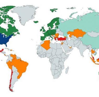 Wyniki PISA - ocena umiejętności matematycznych uczniów, którzy ukończyli 15. rok życia (dane za 2015 rok)