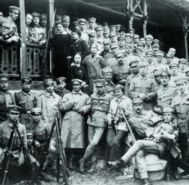 Oddziały Piłsudskiego na krakowskich Oleandrach tuż przed opuszczeniem Galicji i wkroczeniem do Kongresówki, 1914