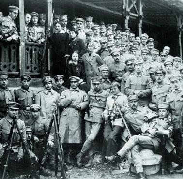 Oddziały Piłsudskiego na krakowskich Oleandrach tuż przed opuszczeniem Galicji i wkroczeniem do Kongresówki, 1914