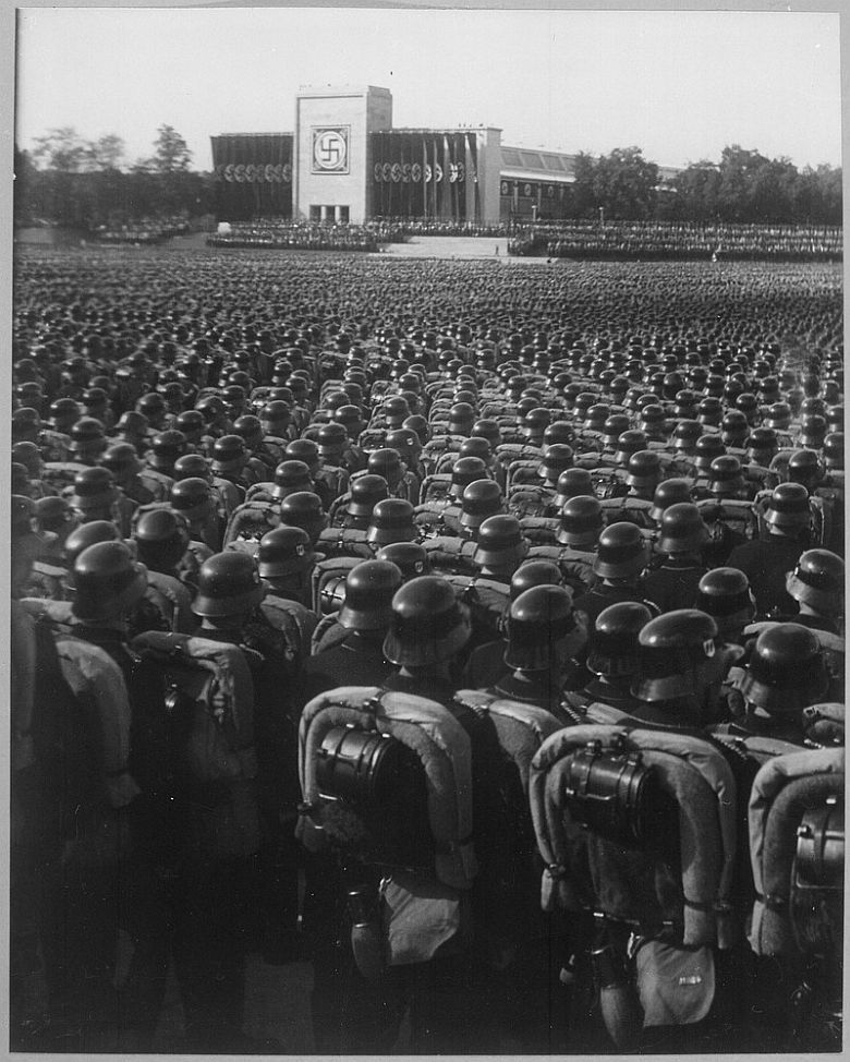 Przegląd oddziałów NSDAP - SA, SS, NSKK, Norymberga, 1935